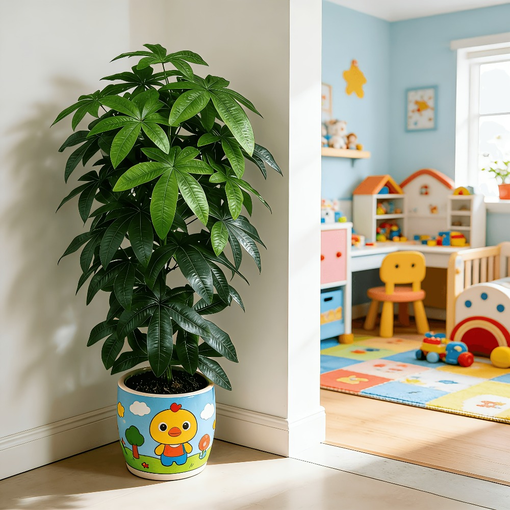 شجرة المال الاصطناعية (باشيرا  - مراجعة Ficus Lyrata Tree وسعره